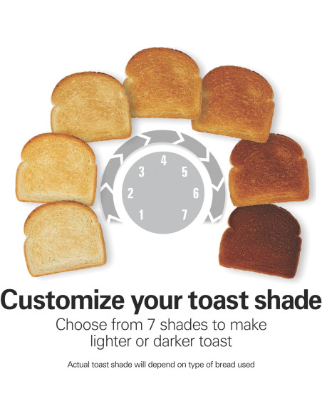 Tostadora Hamilton Beach 2 Rebanadas Roja con Ranuras Anchas