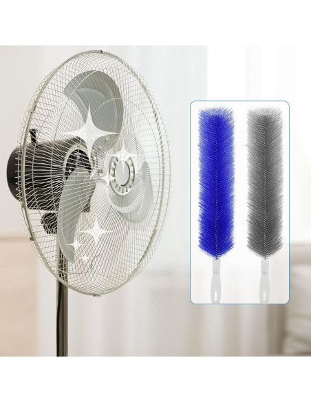 Juego de 4 Cepillos Limpiadores de Ventilador PENGJINYU