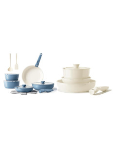 Juego de Ollas y Sartenes Redchef Cerámica 21 Piezas Antiadherente