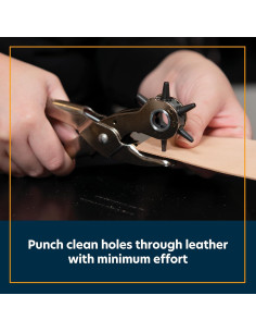 Perforador de Cuero Weaver Leathercraft - Hecho en Alemania 2