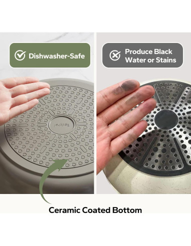 Sartén Antiadherente Redchef 24 cm Cerámica Libre de Tóxicos