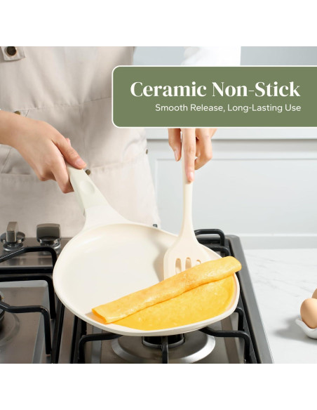 Sartén Antiadherente Redchef 24 cm Cerámica Libre de Tóxicos