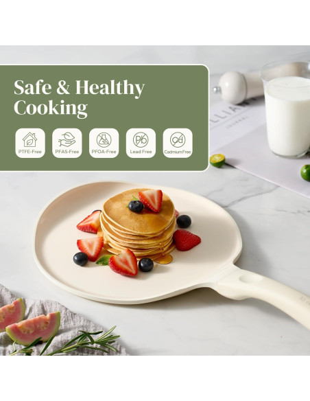 Sartén Antiadherente Redchef 24 cm Cerámica Libre de Tóxicos