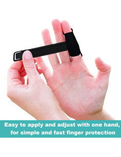 Férula para dedos VHOPMORE tamaño M - Soporte para lesiones deportivas 2