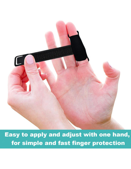Férula para dedos VHOPMORE tamaño M - Soporte para lesiones deportivas