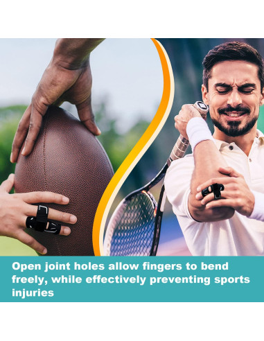 Férula para dedos VHOPMORE tamaño M - Soporte para lesiones deportivas