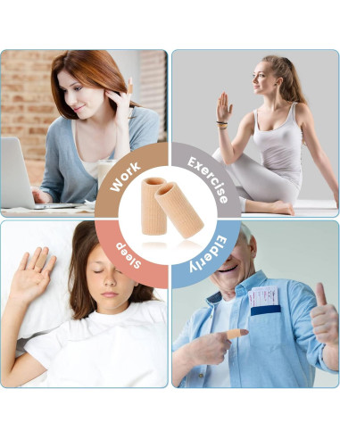 10 Mangas de Compresión para Dedos EDNYZAKRN Alivio Dolor