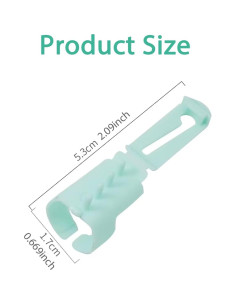 Anillo de Ganchillo DUOJINSANXI - 8 Piezas Soporte de Hilo 2