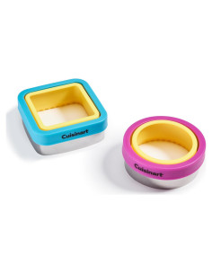 Cortador y Sellador de Sándwiches Cuisinart 2 Piezas Acero Inoxidable