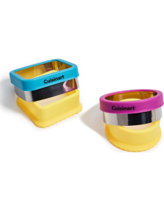 Cortador y Sellador de Sándwiches Cuisinart 2 Piezas Acero Inoxidable 2