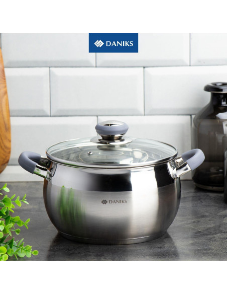 Juego de Utensilios de Cocina Daniks 10 Piezas Acero Inoxidable