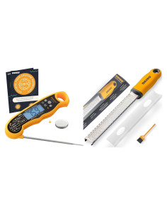 Termómetro Digital de Carne Deiss PRO + Rallador de Queso Deiss
