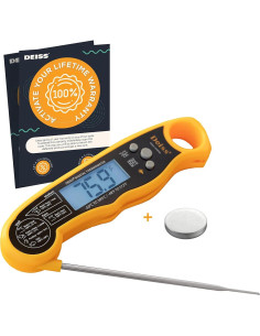 Termómetro Digital de Carne Deiss PRO + Pelador de Verduras 2