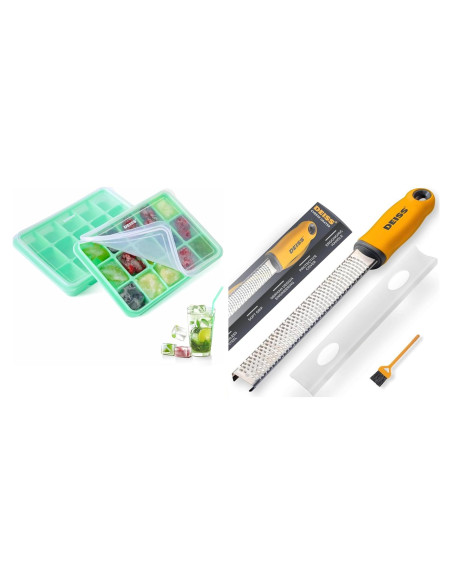 Bandeja de Hielo Deiss PRO con Tapa y Rallador de Queso