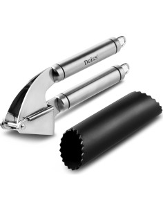 Conjunto Prensa de Ajo Deiss PRO + Pelador Silicona + Rallador 2