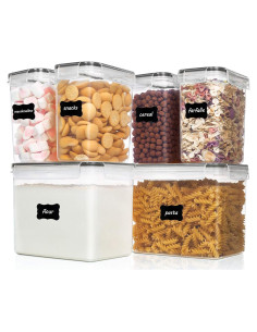 Contenedores de Almacenamiento Vtopmart 6 Piezas Herméticos