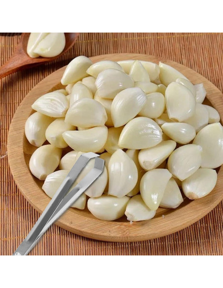 Clip Pelador de Ajo Acero Inoxidable Ainiveiya 3 Piezas