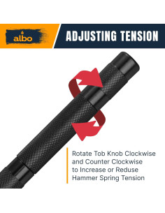 ALBO Punzón Automático de Centro 5" (12.7 cm) - 2 Pcs 2