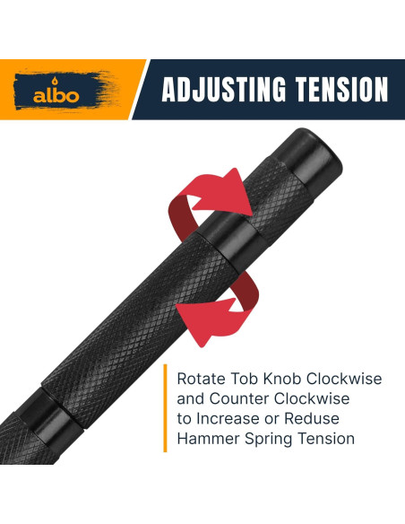 ALBO Punzón Automático de Centro 5" (12.7 cm) - 2 Pcs