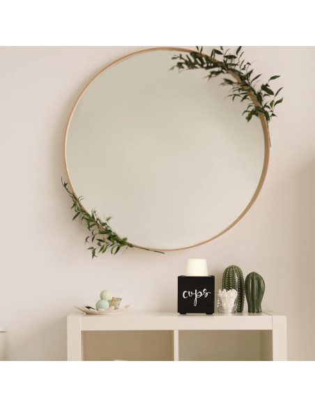 Dispensador de Tazas de Madera Yookeer - 2 Piezas 9.3 cm