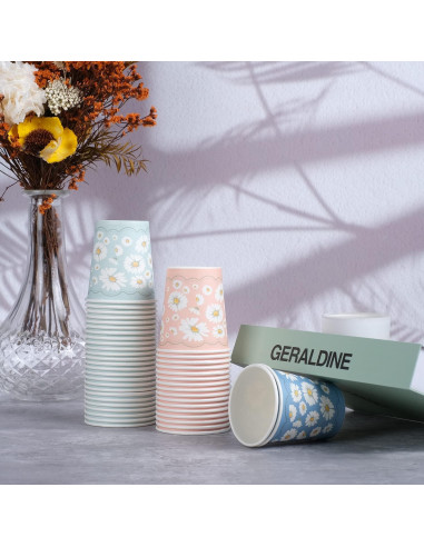 Vasos de Papel Desechables Lamosi 3 oz - Paquete de 300