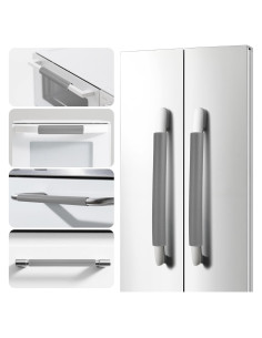 Cubiertas de Manijas de Refrigerador Hypermotion 6-Pack Gris