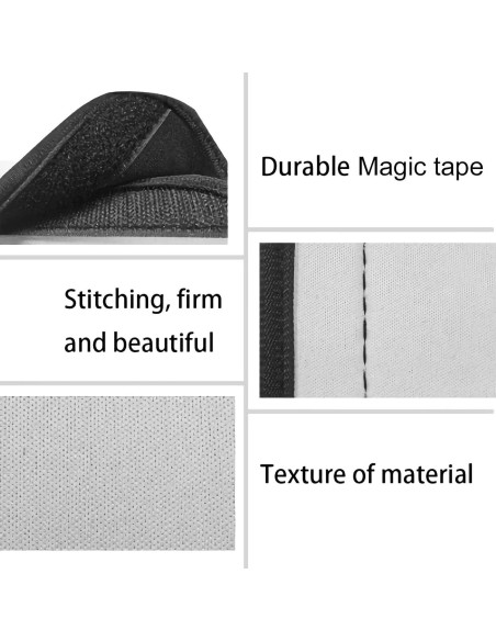 Cubiertas para Manijas de Refrigerador NETILGEN - Paquete de 6