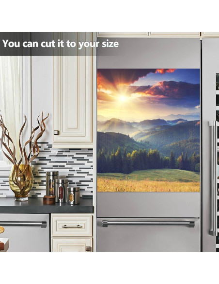 Cubierta Magnética para Lavavajillas BOENLE 58.42x66.04 cm Montañas