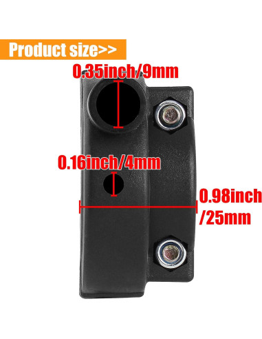 Carcasa Acelerador QAZAKY 2 Pcs 22mm para Motos 49cc-250cc