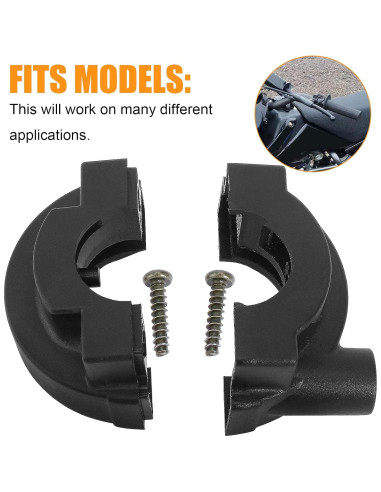 Carcasa Acelerador QAZAKY 2 Pcs 22mm para Motos 49cc-250cc