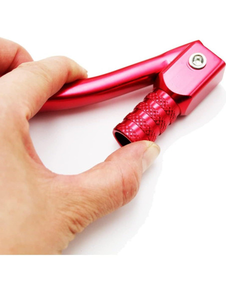 Palanca de Cambio Plegable PRO BAT de Aluminio Verde 155x57mm