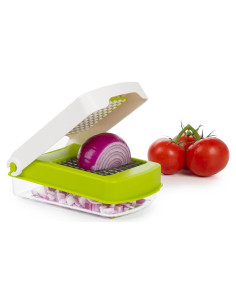 Cortador de Verduras Manual PrepWorks - Acero Inoxidable, 0.47L