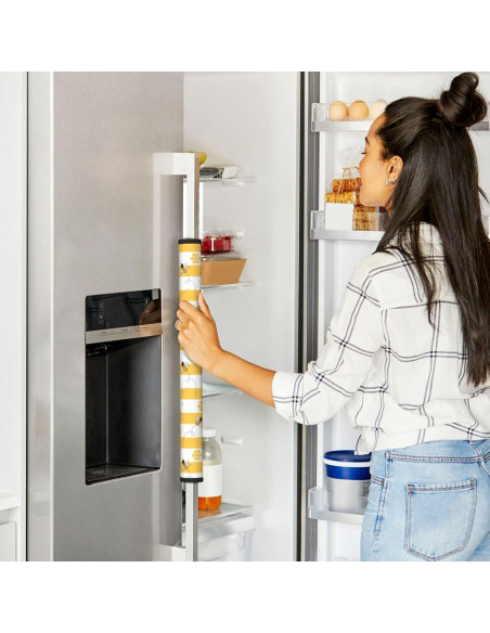 Cubiertas de Manijas de Refrigerador Bueutvel 4 Piezas 40x14 cm