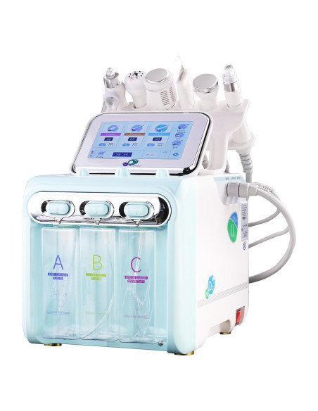 Máquina Facial Profesional OIJIIE 6 en 1 Hidrógeno y Oxígeno