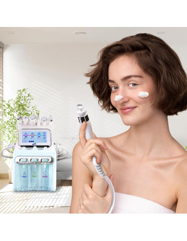 Máquina Facial Profesional OIJIIE 6 en 1 Hidrógeno y Oxígeno