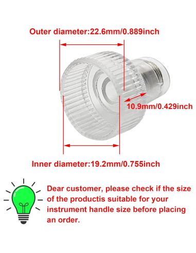 Accesorios de Repuesto para Máquina de Cuidado Facial Elitzia ETTIPS12