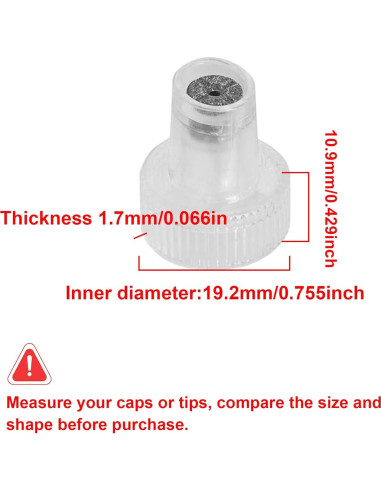 Accesorios de Repuesto para Máquina de Cuidado Facial Elitzia ETTIPS12