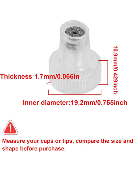 Accesorios de Repuesto para Máquina de Cuidado Facial Elitzia ETTIPS12