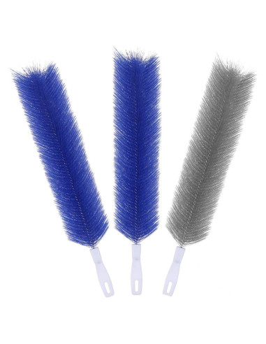 Juego de 3 cepillos limpiadores SFIELCAPA - Duster flexible microfibra