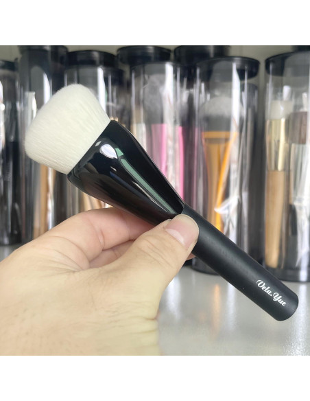 Brocha de Maquillaje Grande Vela.Yue para Base y Contorno