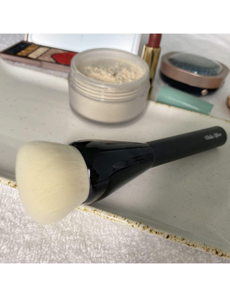 Brocha de Maquillaje Grande Vela.Yue para Base y Contorno