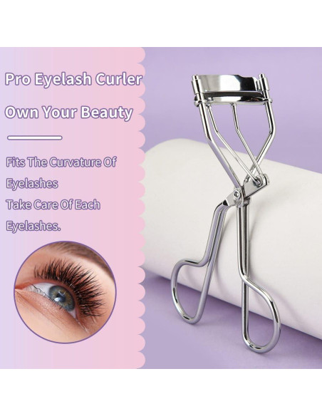 Set de Rizadores de Pestañas y Pinzas Blissotopia 2 en 1