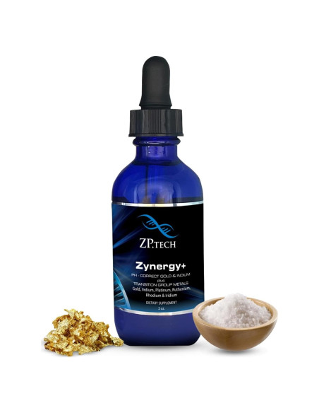 Concentrado Líquido de Ormus Oro Coloidal Zynergy Plus 24K