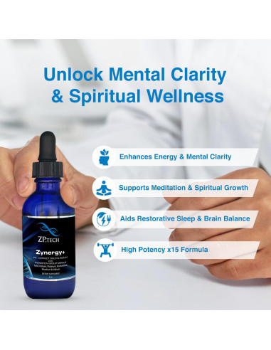 Concentrado Líquido de Ormus Oro Coloidal Zynergy Plus 24K