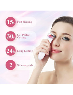 Rizador de Pestañas Calentado TOUCHBeauty TB-2016B - 15s Calentamiento 2