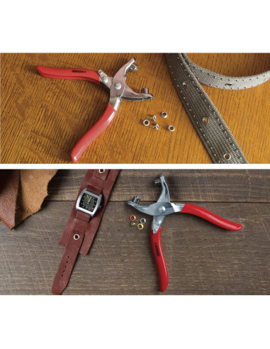 Kit de Herramientas de Ojal Arrow GEPK532 con 100 Ojales 4mm