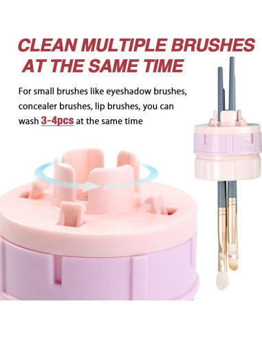 Limpiadora y Secadora de Brochas Miss Bella BBC02-Pro USB