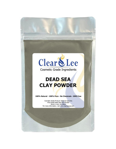 Paquete de 5 Polvos de Arcilla Cosmética ClearLee - 100% Pura