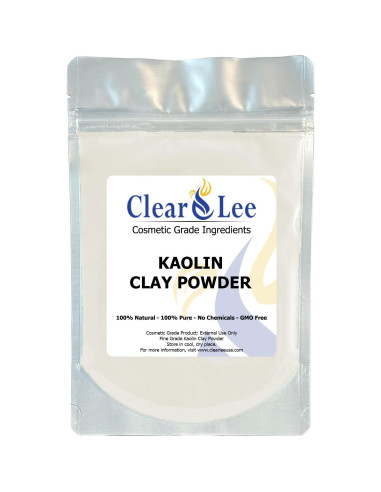 Paquete de 5 Polvos de Arcilla Cosmética ClearLee - 100% Pura