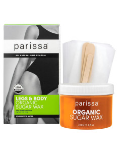 Cera de Azúcar Orgánica Parissa 240ml para Piernas y Cuerpo